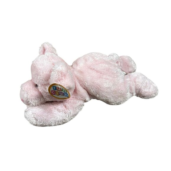 Best Made Toys Pig Plush Farm Stuffed Animal Floppy 2010 Pink Lying Down 16” - Picture 1 of 10